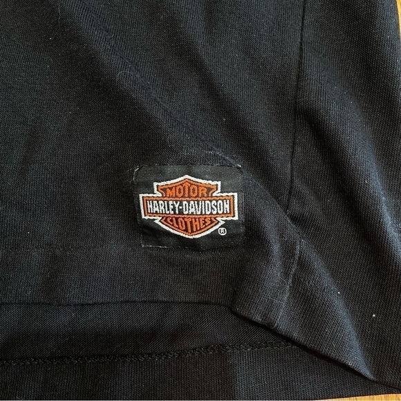 Harley Davidson Crystal Springs Vintage T-Shirt 1989 Size Large - Picture 2 of 7